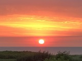 Ferienwohnung in Großenbrode - Am Kai 17 - Außen - Sonnenuntergang Weststrand