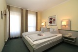 Ferienwohnung in Kühlungsborn - Appartementanlage Ostseeblick Fewo Rügen 12 - das gemütliche Schlafzimmer