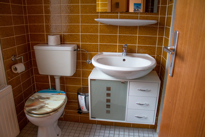 Appartement in Pelzerhaken - Am Waldrand - WC mit Dusche