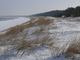 Ferienhaus in Breege - Lindner - Winter am Strand