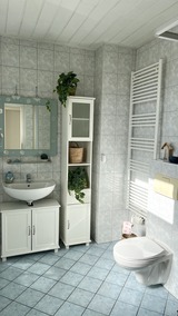 Ferienwohnung in Heringsdorf - Sonnenschein FeWo 1 - Badezimmer Ferienwohnung in Heringsdorf - Sonnenschein FeWo 1 - Badezimmer