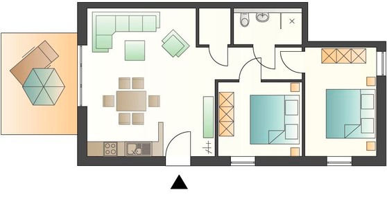 Ferienwohnung in Zinnowitz - Villa-Marin 07 - Bild 7