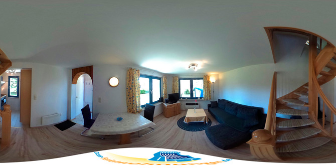 Ferienhaus in Trassenheide - Feriendomizil Kränicke - 360 Grad Bild 1