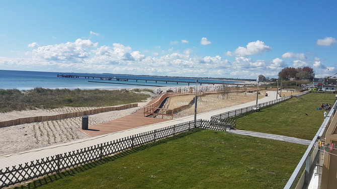 Appartement in Gro&szlig;enbrode - Bellevue - Blick nach S&uuml;d-Westen