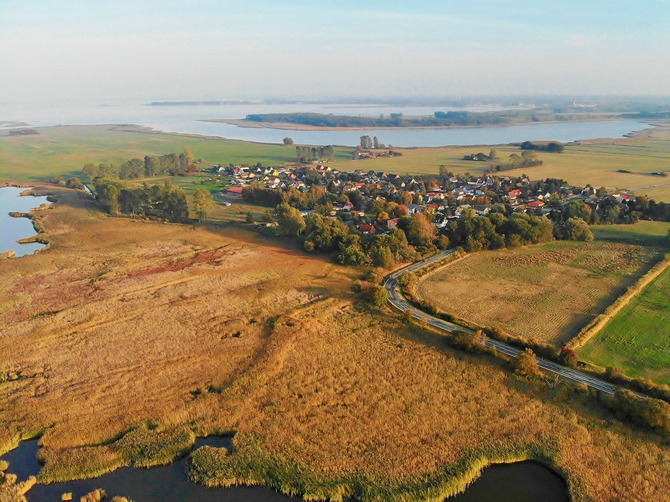 Ferienwohnung in Bresewitz - Landhaus am Bodden - Bresewitz