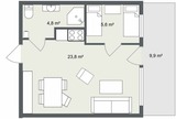 Ferienwohnung in Schönberger Strand - Riemann, Rainer: "Haus Panorama", App. 14 - Bild 13