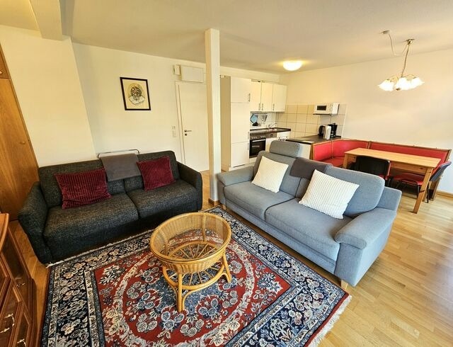 Ferienwohnung in Gr&ouml;mitz - Wohnung 2 - G. Pape - sch&ouml;ne Terassenwohnung mit sep. Ankleidezimmer, kostenloses WLAN, Longstay Rabatt, N&auml;he D&uuml;nenpark - Bild 2