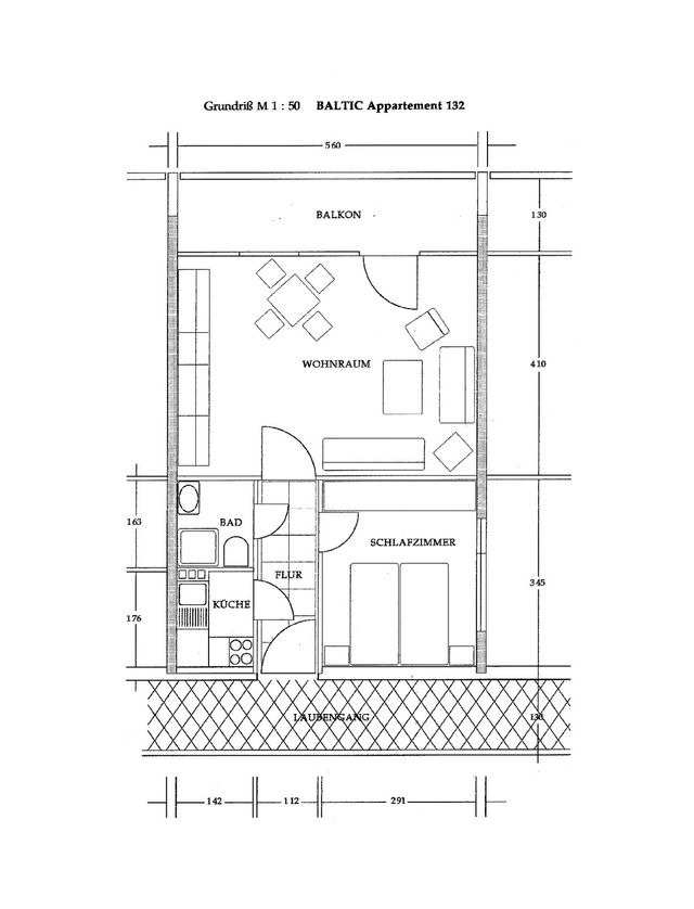 Ferienwohnung in Gr&ouml;mitz - Haus Baltic App. 132 - sonnige Balkonwohnung in S&uuml;dwestlage - Bild 12