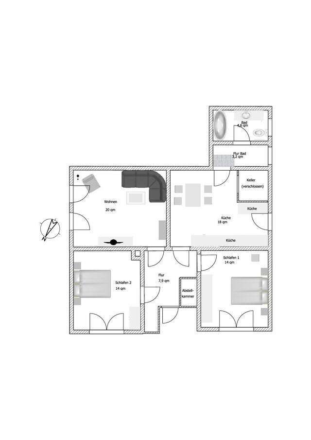 Ferienwohnung in Grömitz - Haus Seepferdchen - Whg. 10 - Bild 9