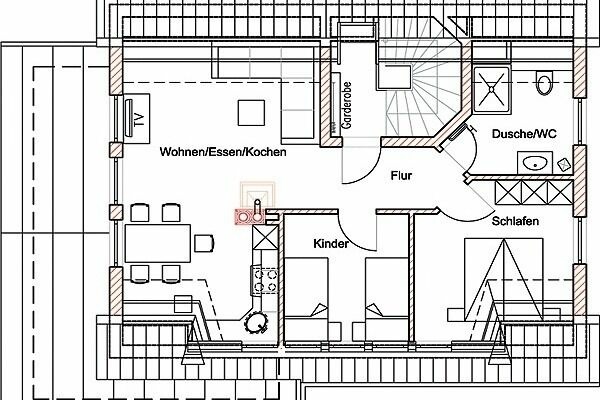 Ferienwohnung in Ostseeheilbad Zingst - Haus Marleen OG, FW 2 - Bild 12