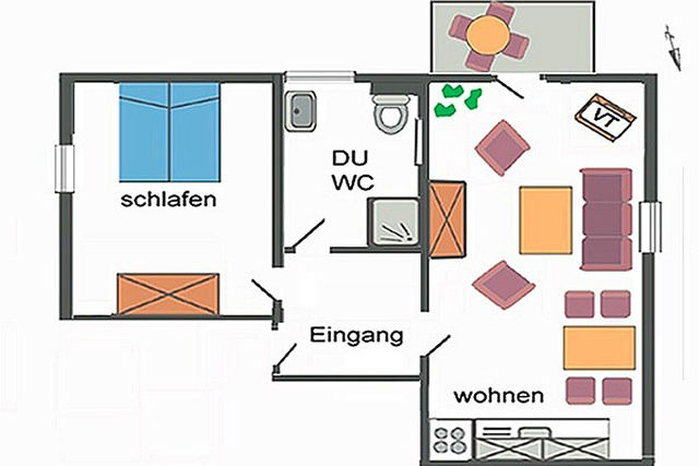 Ferienwohnung in Zingst - Villa Balticum, Whg. 4 - Bild 13