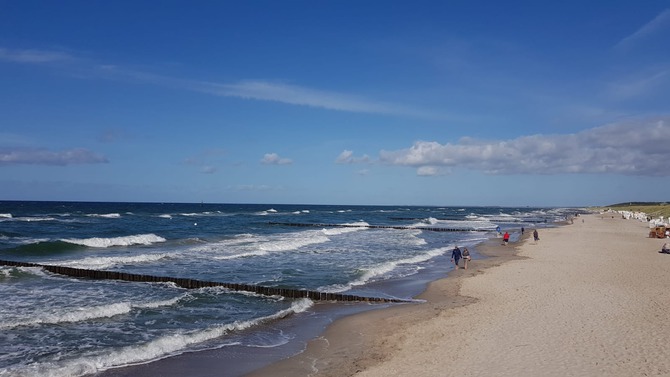 Ferienwohnung in Graal-Müritz - Ferienwohnung Willi-Marie - Überall Strand