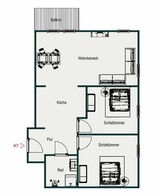 Ferienwohnung in Grömitz - Kabine 7 - Bild 20