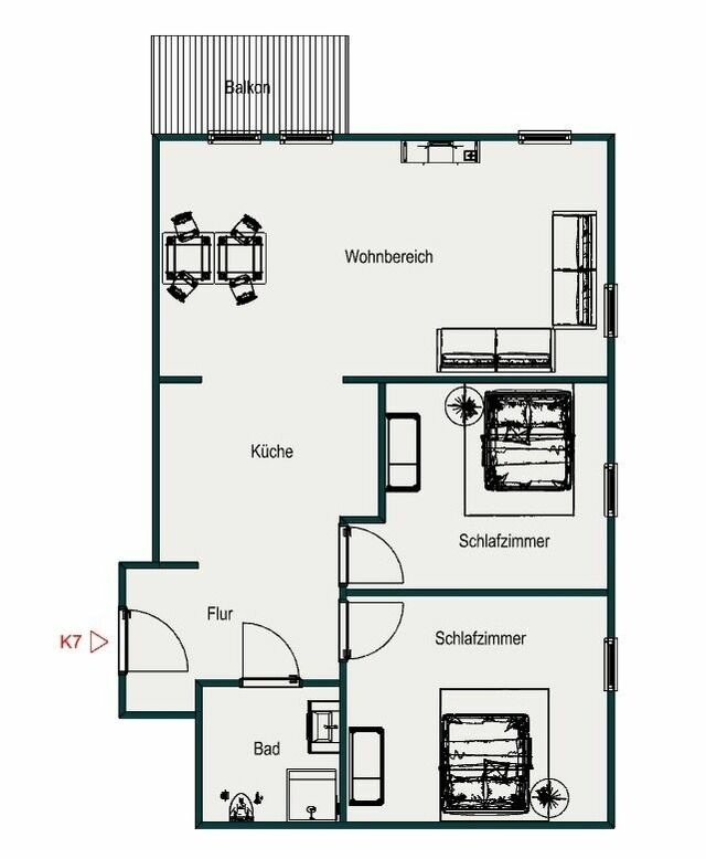 Ferienwohnung in Grömitz - Kabine 7 - Bild 20