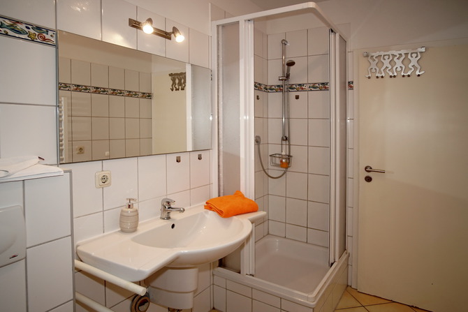 Ferienwohnung in Rerik - Ferienwohnung/Appartement Mantelmöwe (Rerik) - Dusche