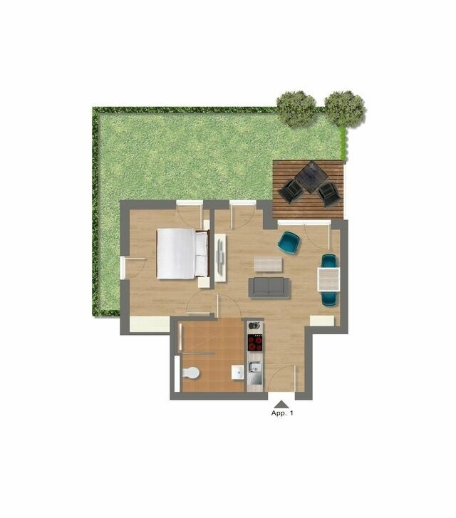 Ferienwohnung in K&uuml;hlungsborn - 10113- Villa Camenia, WE 1 - Bild 14