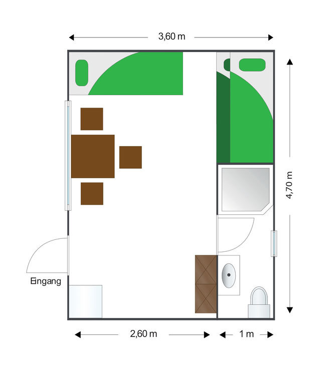 Bungalow in Travemünde - Finnenhaus 4 - Bild 7