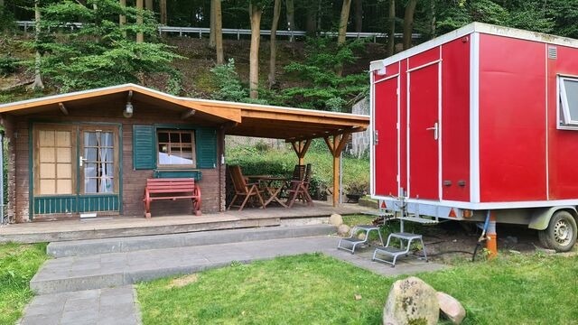 Ferienhaus in Ahlbeck -  Kaiserbad Ahlbeck - Rustikales Holzhaus Strandbude - Bild 5 Ferienhaus in Ahlbeck -  Kaiserbad Ahlbeck - Rustikales Holzhaus Strandbude - Bild 5