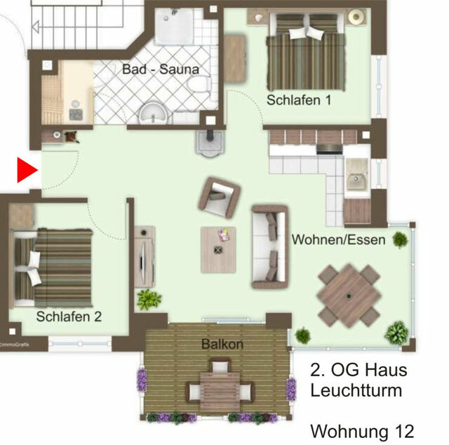 Ferienwohnung in Gro&szlig;enbrode - Leuchtturm 12 - Gro&szlig;enbrode - Bild 24