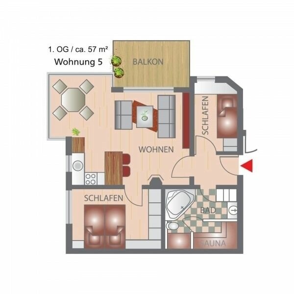 Ferienwohnung in Großenbrode - Meerblick 5 - Großenbrode - Bild 16