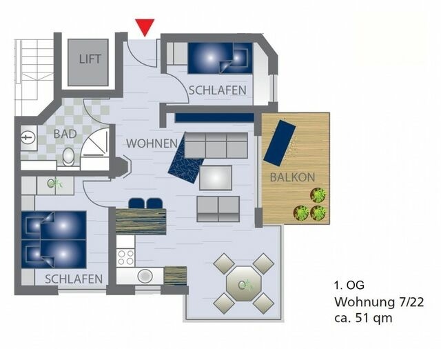 Ferienwohnung in Großenbrode - Möwennest 7 - Großenbrode - Bild 18