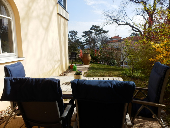 Ferienwohnung in Baabe - Ferienwohnung Meerblick - Terrasse 2