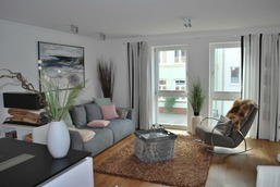 Ferienwohnung "Hafenmöwe", Quartier Hafenspitze, Blickrichtung Hafen