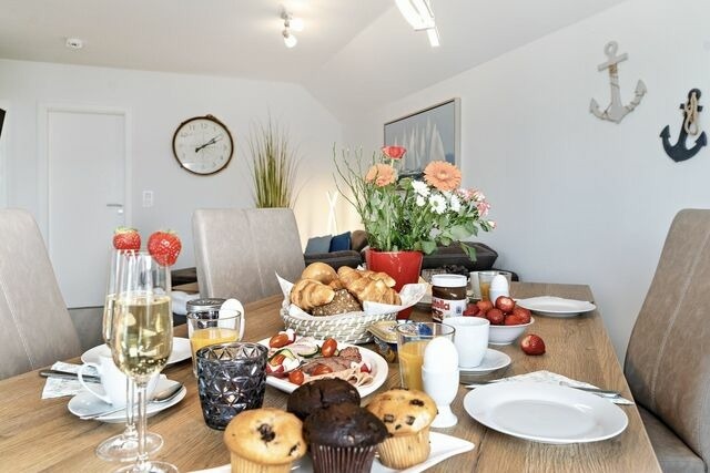 Ferienwohnung in Olpenitz - Fewo Räuberhöhle by Seeblick Ferien ORO, Kamin, Sauna, Dusche - Bild 10