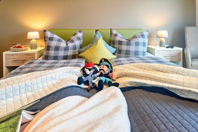 Ferienwohnung in Olpenitz - Fewo R&auml;uberh&ouml;hle by Seeblick Ferien ORO, Kamin, Sauna, Dusche - Bild 14