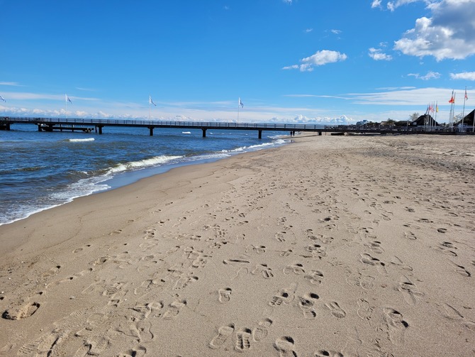 Ferienwohnung in Dahme - Haus Berolina, App. 228 Kurts - Strand an der Seebr&uuml;cke
