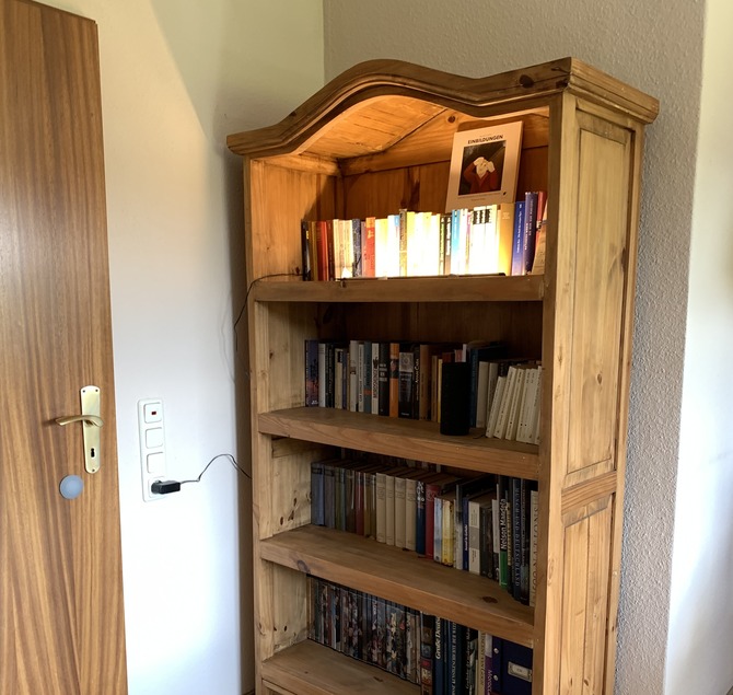 Ferienwohnung in Ahrensbök - Haus Sunneschy - Bücherschrank