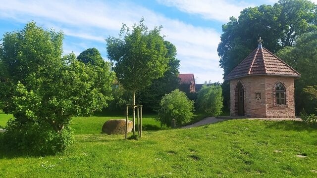 Ferienwohnung in Starkow - Ferienwohnung Irisgarten am Pfarrgarten Starkow - Bild 19