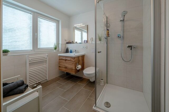 Ferienhaus in Olpenitz - Schleivilla Hafenblick by Seeblick Ferien ORO, Sauna, direkte Wasserlage - Bild 24