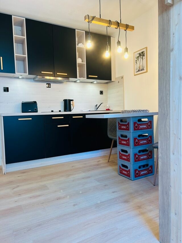 Ferienwohnung in Gr&ouml;mitz - MEERBLICKBUTZE by Bretterbutze Gr&ouml;mitz - Sitzfenster & Meerblick - Bild 5