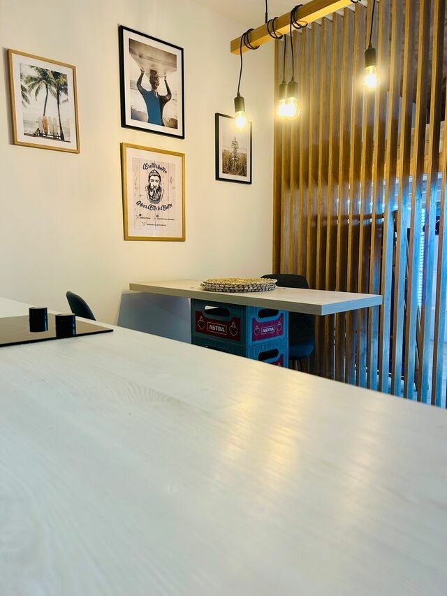 Ferienwohnung in Gr&ouml;mitz - MEERBLICKBUTZE by Bretterbutze Gr&ouml;mitz - Sitzfenster & Meerblick - Bild 7