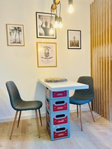 Ferienwohnung in Gr&ouml;mitz - MEERBLICKBUTZE by Bretterbutze Gr&ouml;mitz - Sitzfenster & Meerblick - Bild 9