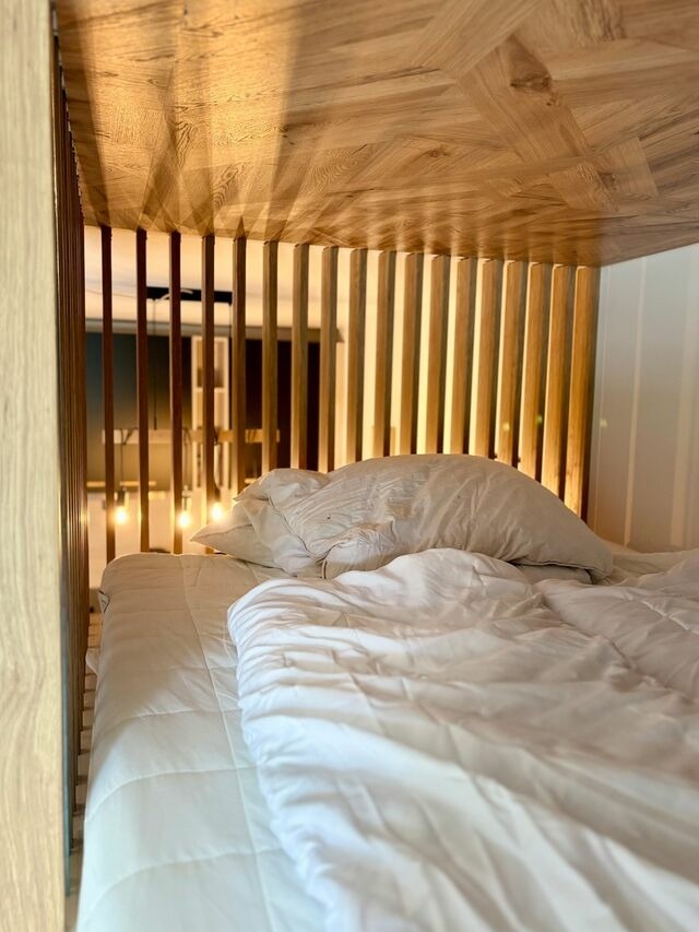 Ferienwohnung in Gr&ouml;mitz - MEERBLICKBUTZE by Bretterbutze Gr&ouml;mitz - Sitzfenster & Meerblick - Bild 14