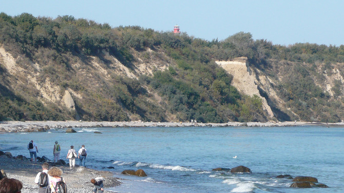 Ferienwohnung in Sassnitz - Kreidefelsen mit Balkon - Ostsee - die Kreidefelsen