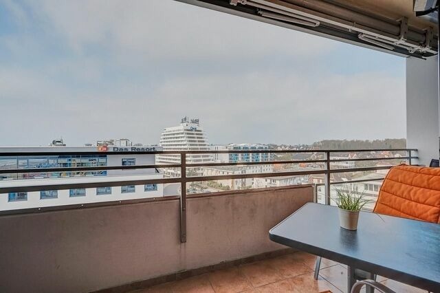 Ferienwohnung in Grömitz - Grömitz Center Seeblick mit Abendsonne - Bild 15
