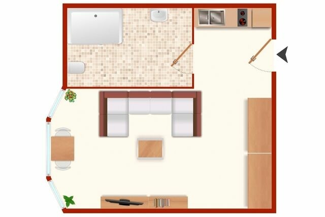Ferienwohnung in Laboe - Haus Panorama Laboe Wohnung 5 - Bild 21 Ferienwohnung in Laboe - Haus Panorama Laboe Wohnung 5 - Bild 21