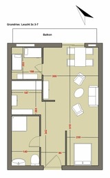 Ferienwohnung in Kellenhusen - Ferienwohnanlage Leuchtturmweg Leuchtturmblick - Bild 22
