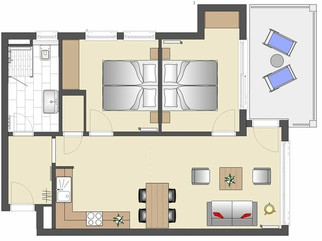 Ferienwohnung in Ahlbeck - (Brise) Strandresidenz Else Marie App. 3.5 - Bild 16