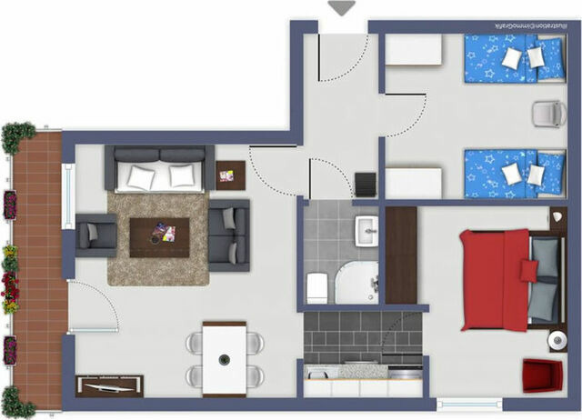 Ferienwohnung in Dahme - Zur schönen Aussicht - FW 9 - Bild 15