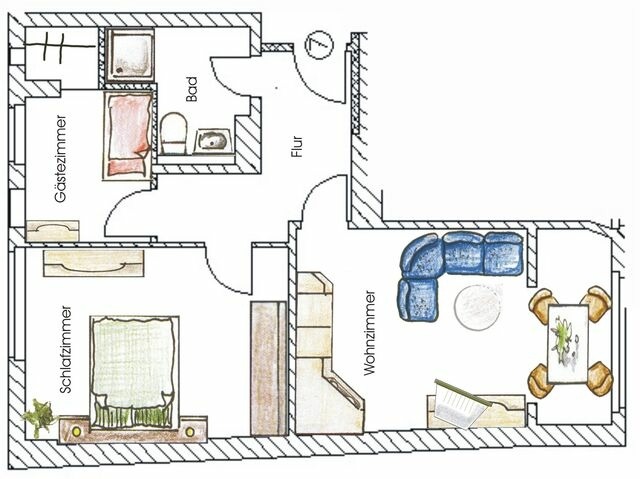 Ferienwohnung in Seebad Heringsdorf - (Brise) Villa Mailin App. 7 - Bild 16