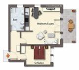Ferienwohnung in Seebad Bansin - (Brise) Seeresidenz Haus Baltic App. 2.2 - Bild 17