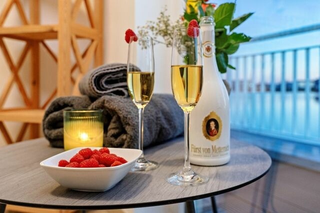 Ferienhaus in Olpenitz - Schleivilla Ahoi by Seeblick Ferien ORO, 3 SZ Sauna, Wasserlage - Bild 14