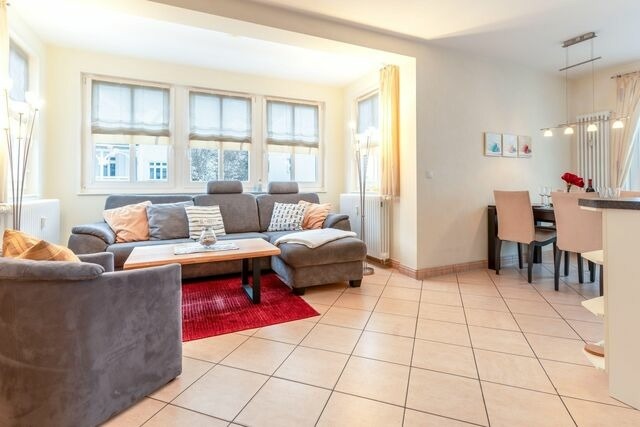 Ferienwohnung in Binz - Residenz am Kurpark: FeWo 8 K&uuml;stenzeit Kamin, Aufzug & Parkplatz in Binz!, 300 m bis zum Strand - Bild 9