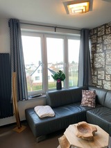Ferienwohnung in G&ouml;hren - Stilvolle, moderne Ferienwohnung Meerblick G&ouml;hren, Balkon, 2 Schlafzimmer, Hunde Willkommen - Bild 5