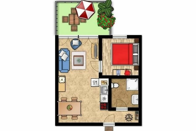 Ferienwohnung in Boltenhagen - Hanseresidenz II Whg. 16 - Bild 23