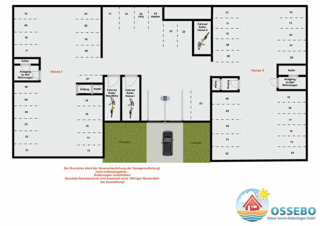 Ferienwohnung in Boltenhagen - Hanseresidenz II Whg. 16 - Bild 24